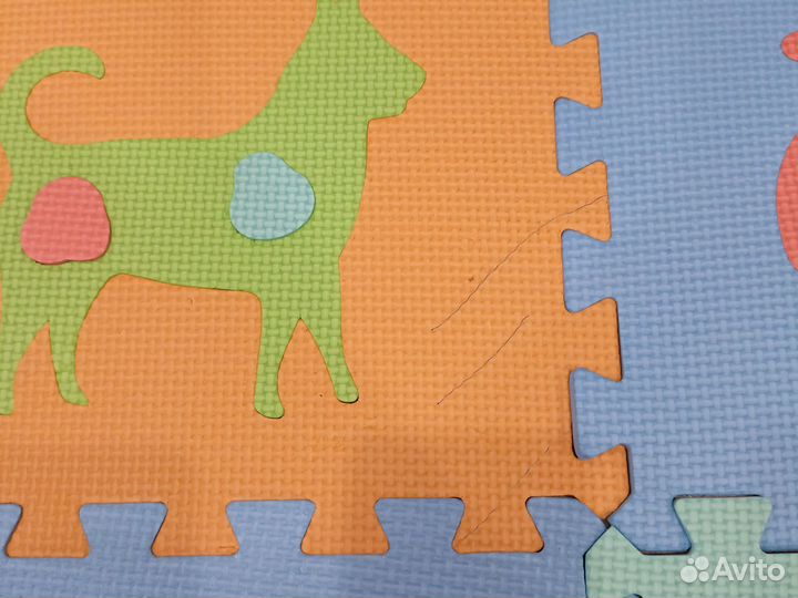 Коврик пазл бу