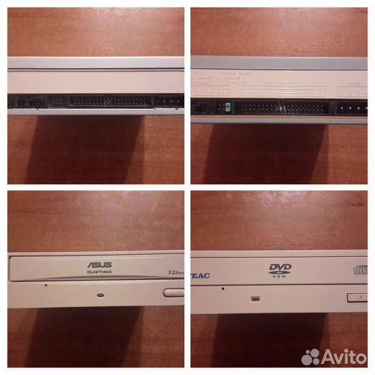 Привод asus CD-S520/A5 и teac DV-516GA