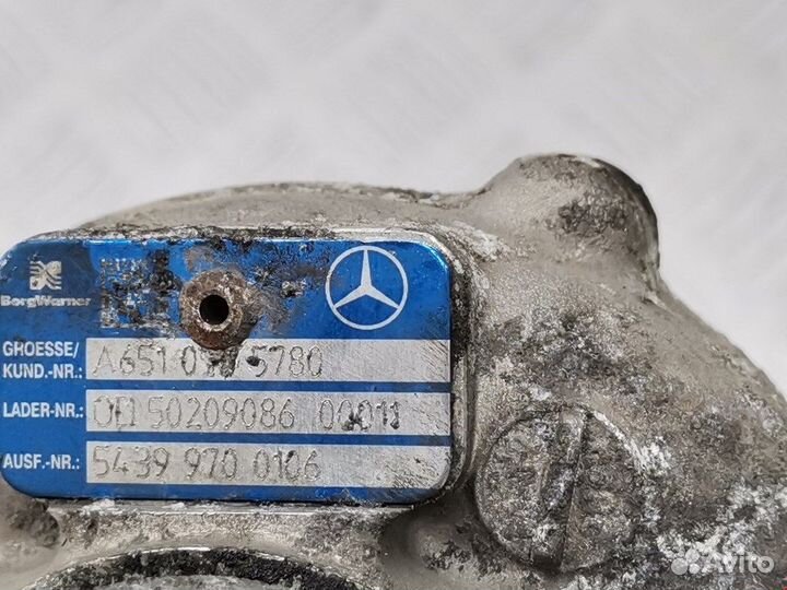 Б/У Б/У Турбина 54399700106 mercedes-benz