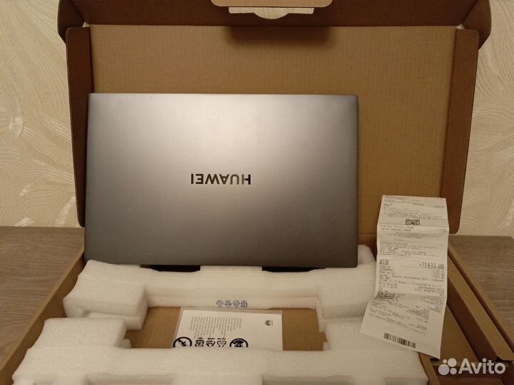 Ноутбук huawei matebook d16