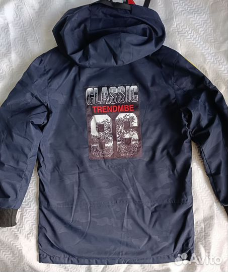 Парка демисезонная для мальчика