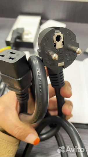 Кабель сетевой шнур c13;c19 3*075 3 *1,5 3*2,5