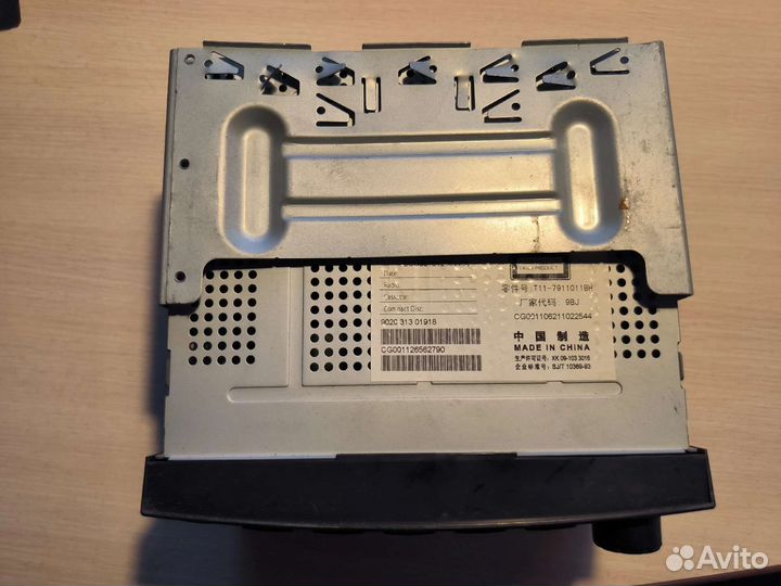 Магнитола штатная Chery Tiggo T11 (2011 год)