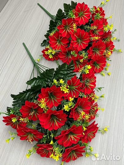 Искусственные цветы букеты