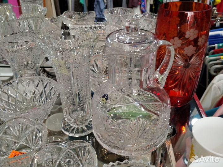 Хрустальная посуда СССР