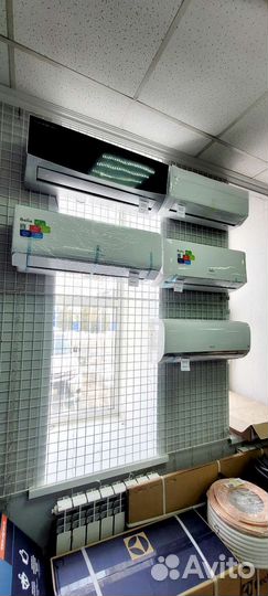 Кондиционеры с монтажом