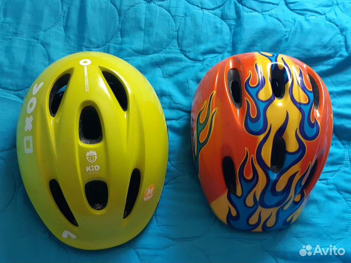 Шлем велосипедный детский 48- 52 и 52-54см защита