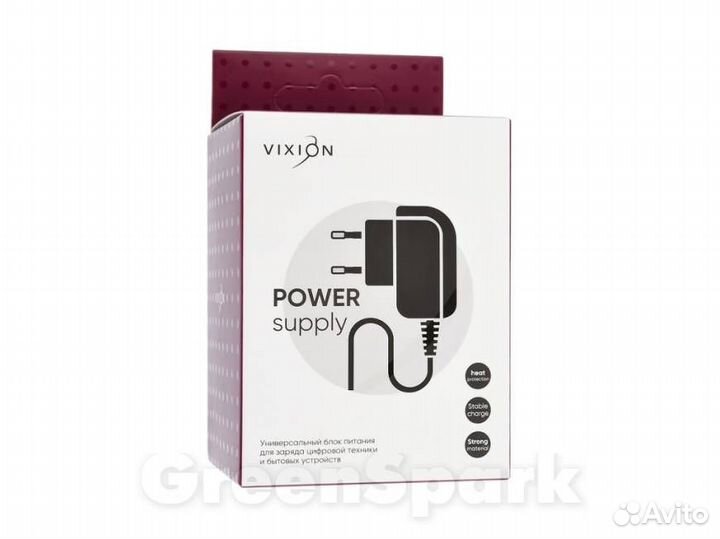 Универсальное зу для планшетов 12V / 3A 5.5*2.5 V