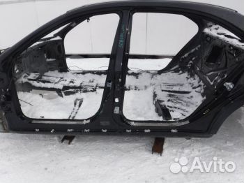 Порог левый Мерседес W221 S