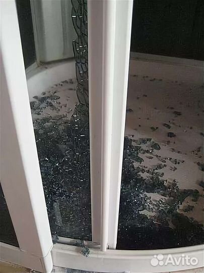 Ремонт стëкол душевых кабин Изготовление и монтаж