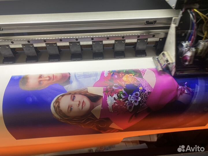 Широкоформатный экосольвентный принтер