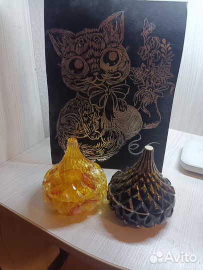 Подсвечники, сахарницы