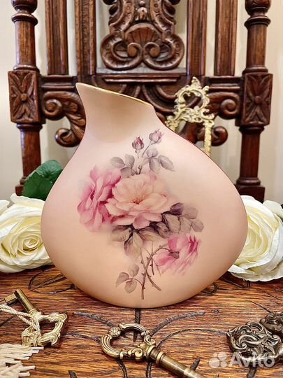 Фарфоровая ваза Limoges France