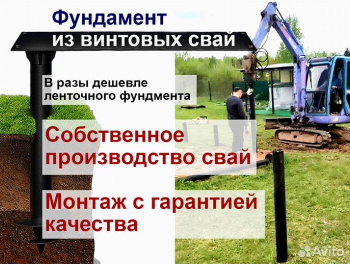 Винтовые сваи