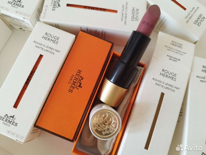 Rouge Hermes Матовая помада, Rose Boisé 48#