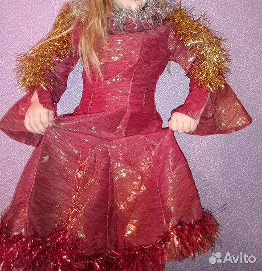 Карнавальный костюм конфета бабочка кукла фея