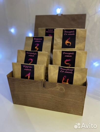 Подарочный набор бокс 18+ адвент календарь