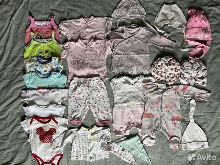 Детские вещи пакетом 52-68