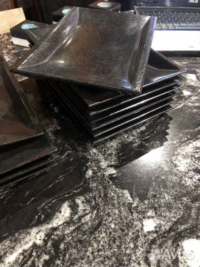 Тарелка для суши из гранита