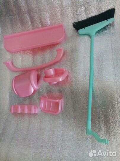 Новые полочки, штанга (ванна)