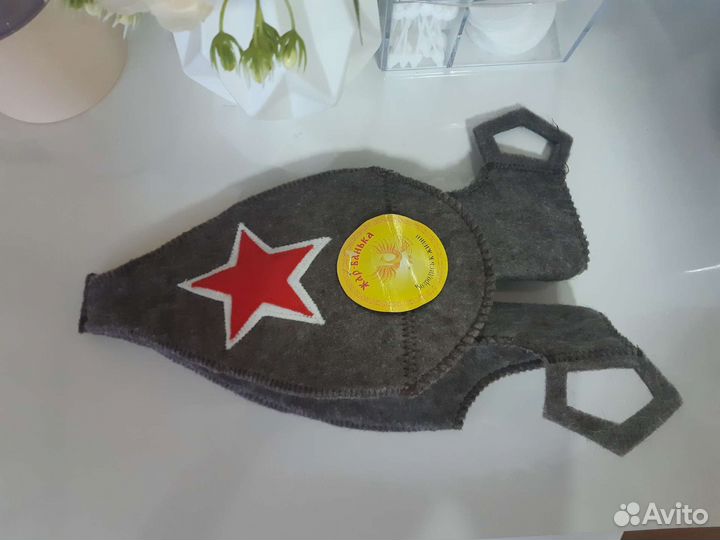 Шапка для бани и сауны