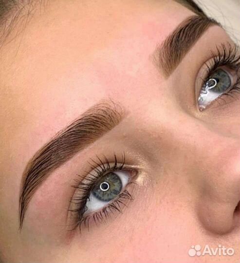 Коррекция +Окрашивание Бровей