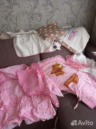 Комплект постельного в кроватку