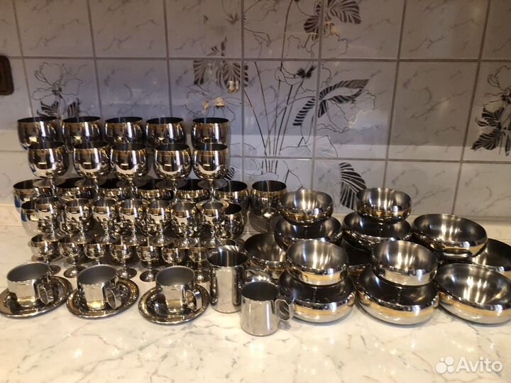 Цептер бокалы для воды, вина и рюмки