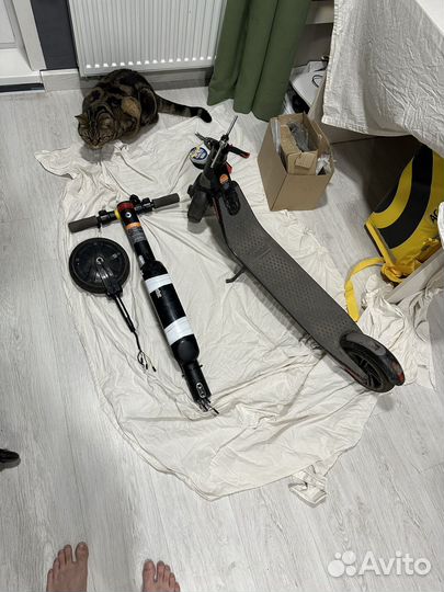 Ninebot es1 с дополнительной батареей