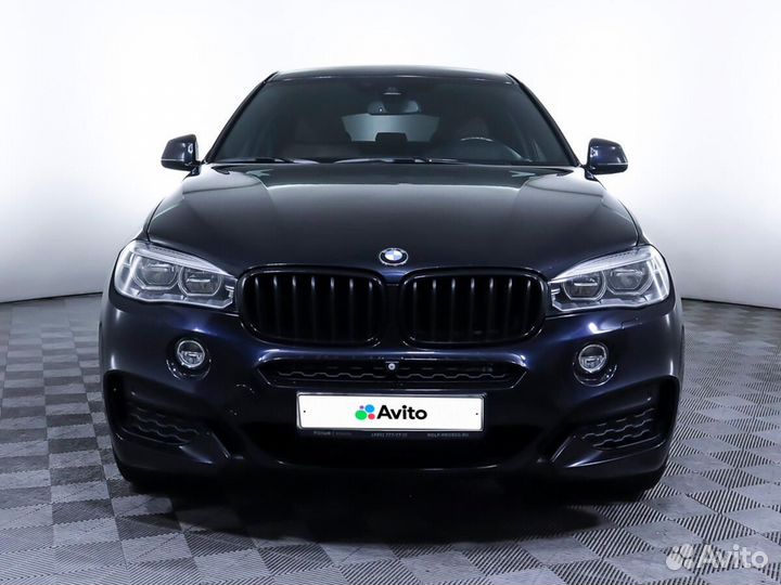 BMW X6 3.0 AT, 2016, 87 743 км