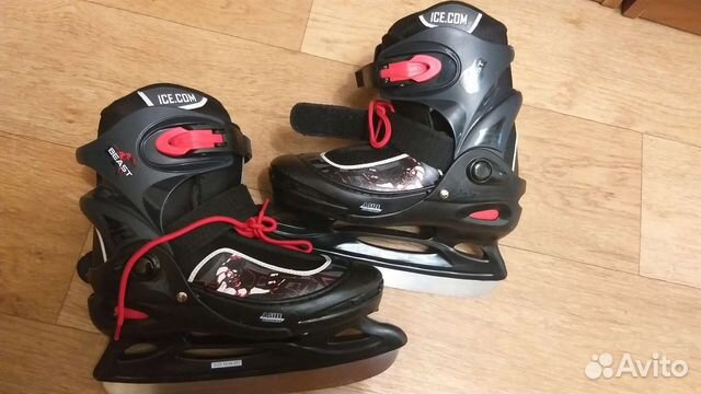 Коньки детские раздвижные 34 37