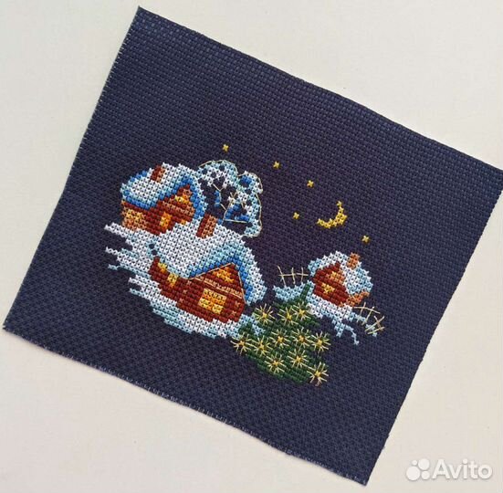 Готовая вышивка крестом