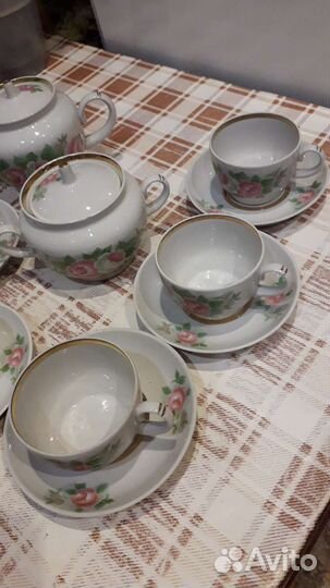 Сервиз чайный СССР новый