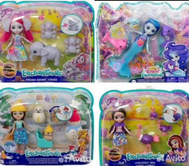 Энчантималс enchantimals игрушки