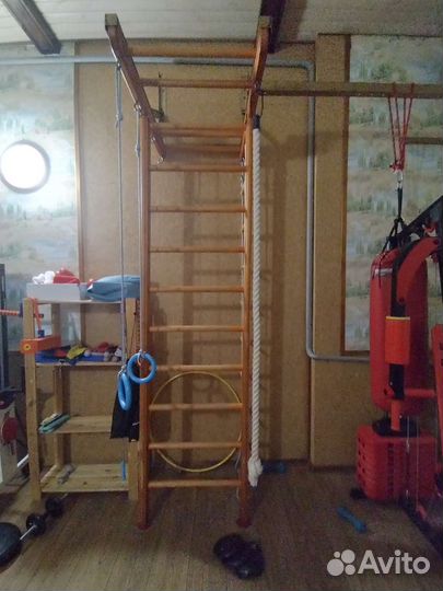 Шведская стенка деревянная