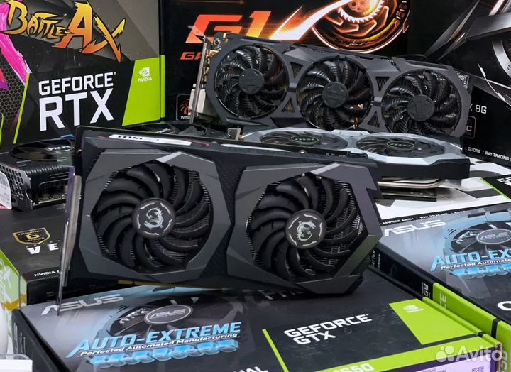 Видеокарты Продажа Обмен RTX GTX