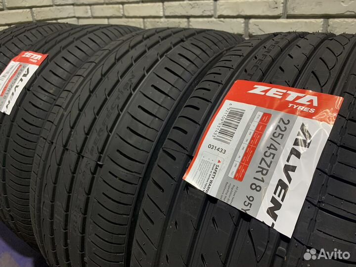 Zeta Alventi 225/45 R18 и 255/40 R18 95Y