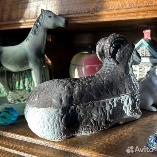 Баран масленка шкатулка Кузнецов Империя