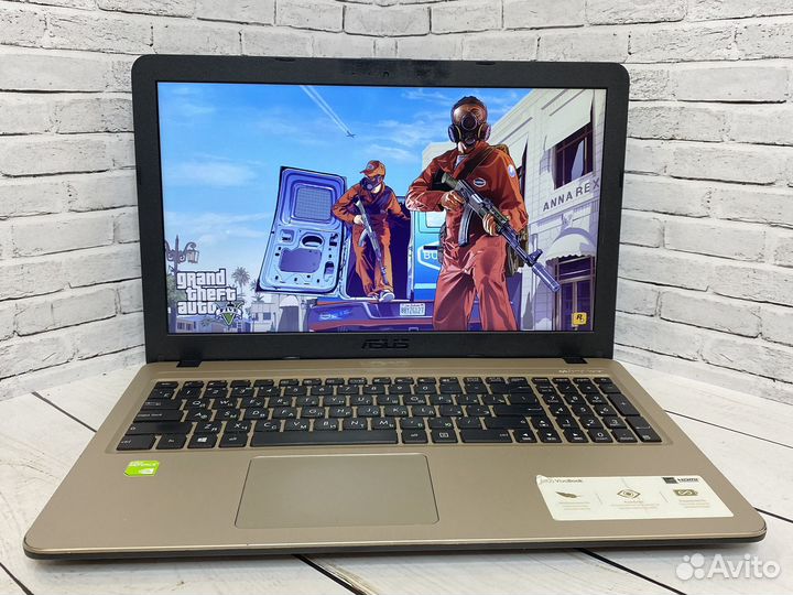 Мощный ноутбук Asus SSD/4ядра/Nvidia/Гарантия