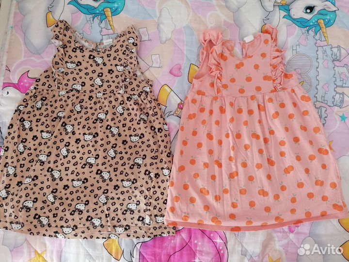 Вещи пакетом на девочку 104р