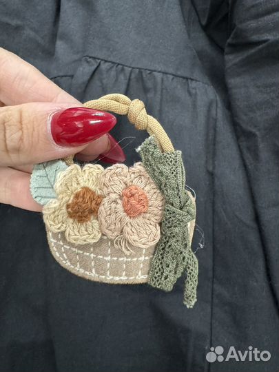 Стильная брошка бохо