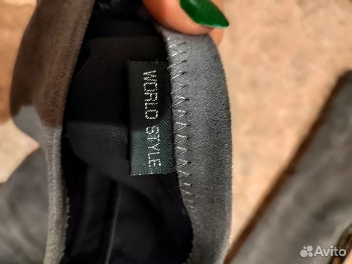 Сапоги женские ботфорты демисезонные 36-37р