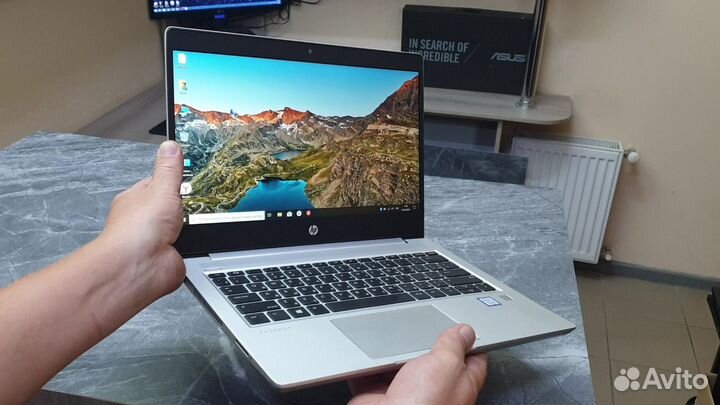 Ноутбук HP (как MacBook ) Компактный, Мощный