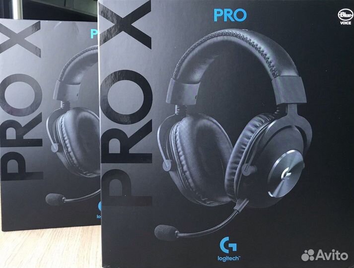 Наушники Logitech G PRO X (новые, чек, гарантия)