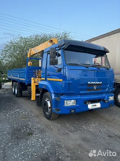 КамАЗ 65117-N3 с КМУ, 2013