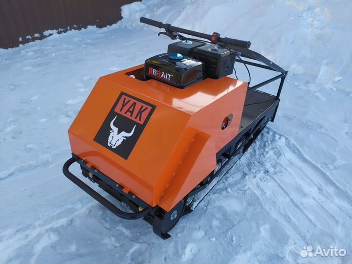 Мотобуксировщик, мотособака YAK 17 л.с