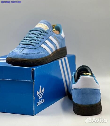 Кроссовки Adidas Spezial Blue (Арт.66843)