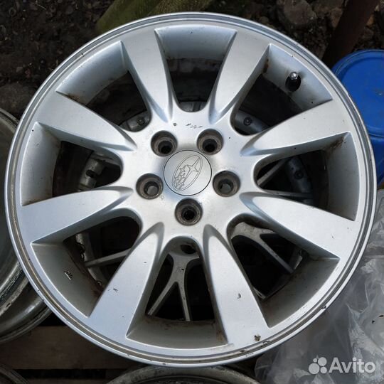 Оригинальные диски на subaru forester sg