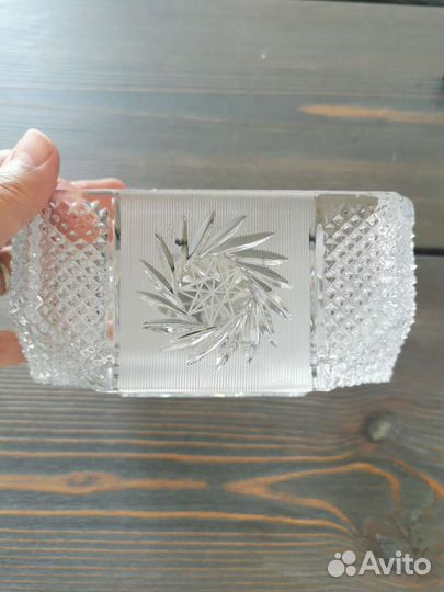 Салатник хрусталь СССР