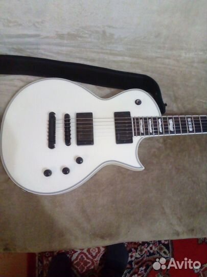 Электрогитара ESP E-II eclipse Snow White Satin